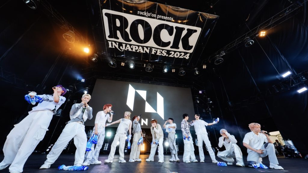 『ROCK IN JAPAN FESTIVAL 2024』に出演したINI