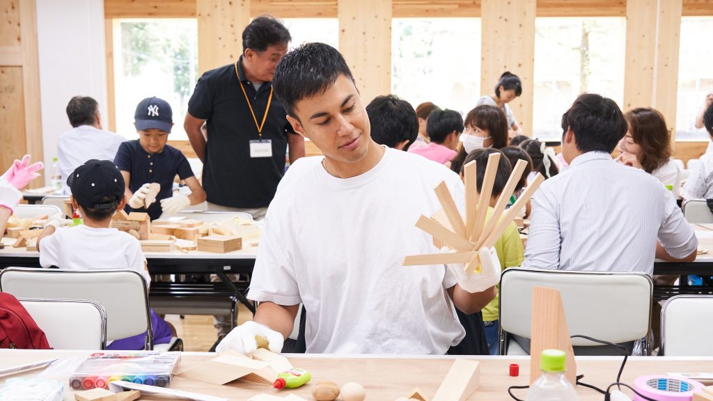 イベントに登場したユージ