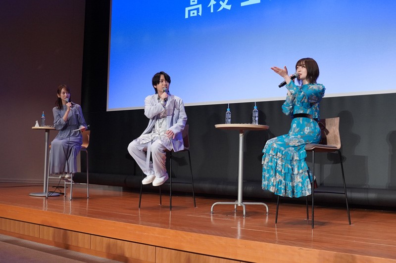 アキバホール（東京都千代田区）にて行われたTVアニメ『アオのハコ』“高校生限定試写会”　