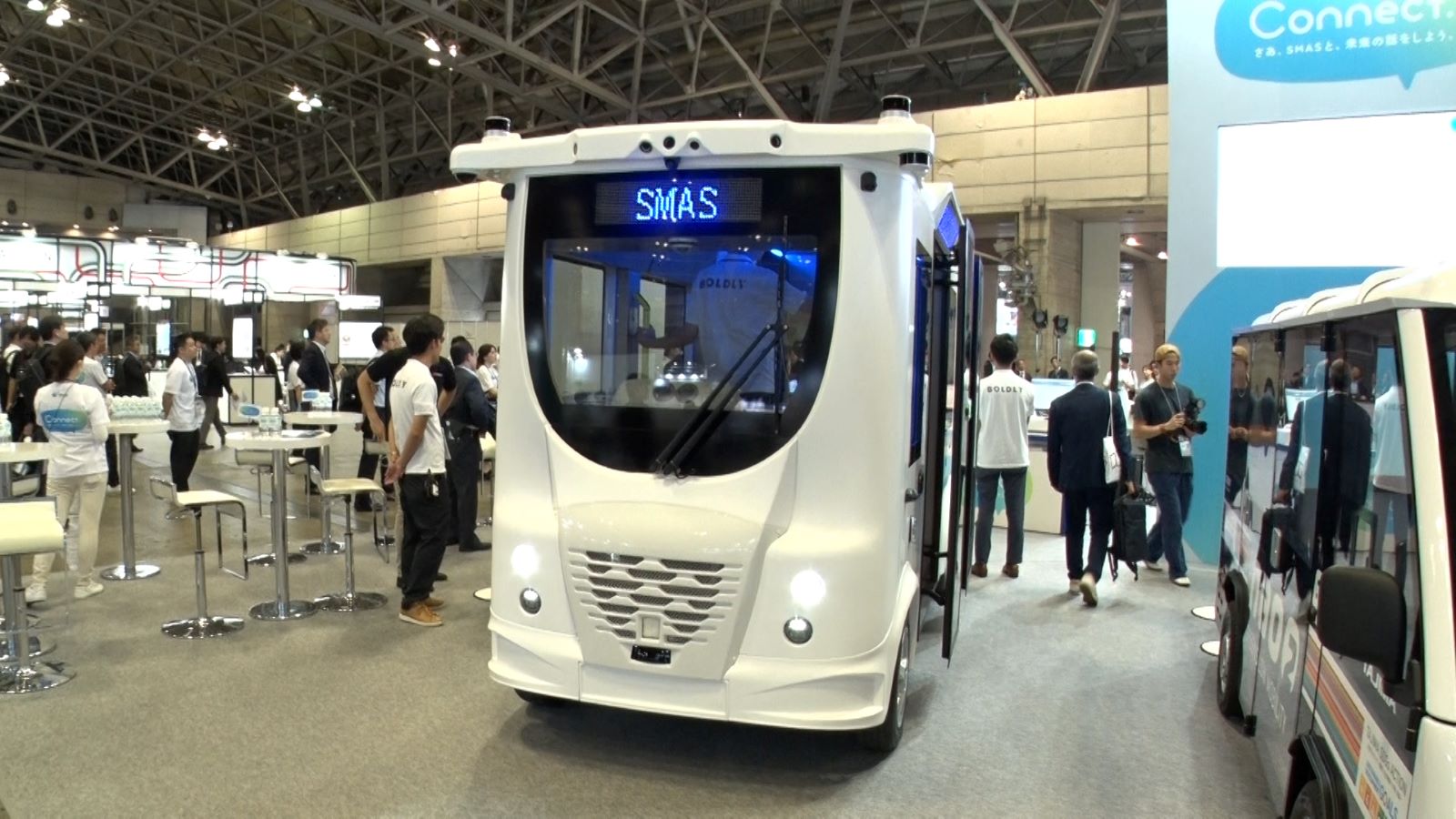 『CEATEC 2024』『JAPAN MOBILITY SHOW 2024』　自動運転バス『MiCa（ミカ）』の展示