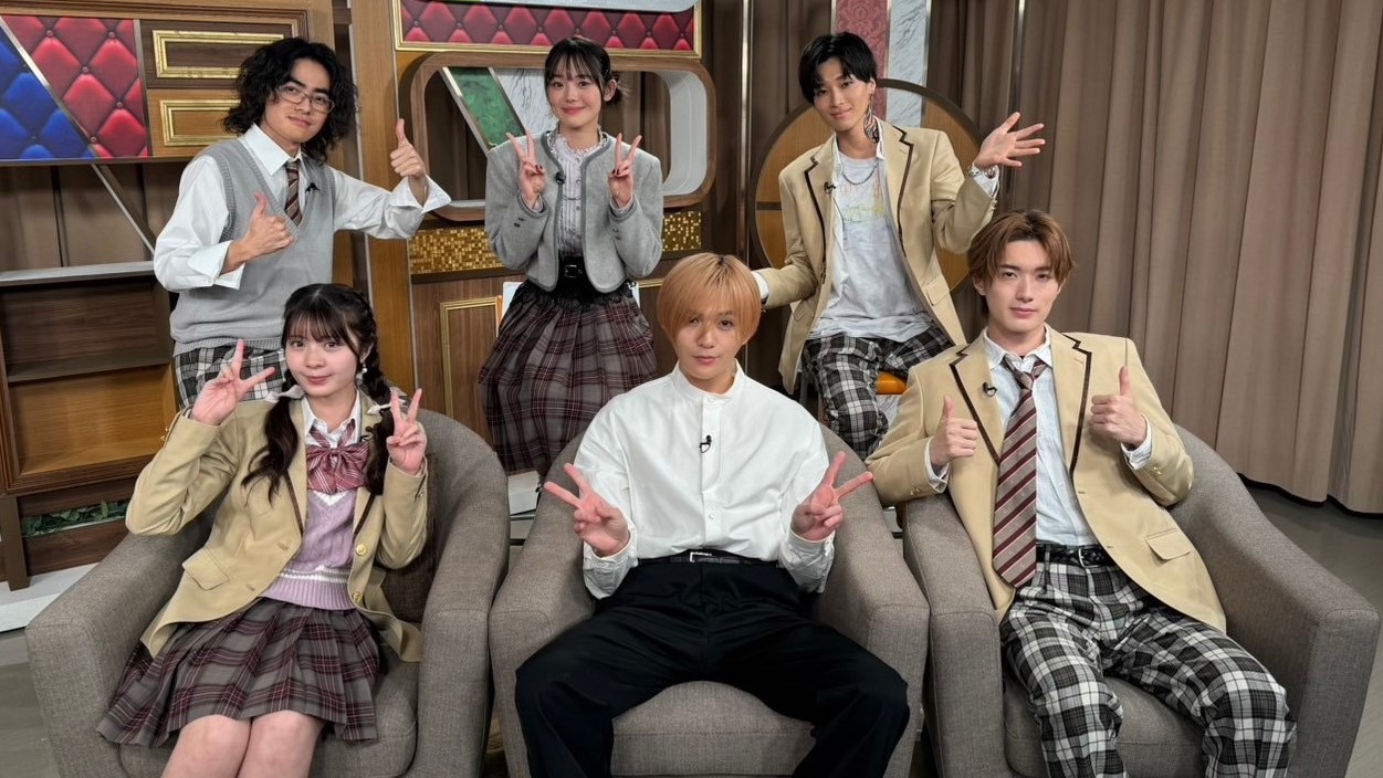 FANTASTICS・八木勇征、山中柔太朗、星乃夢奈、志田こはく、加部亜門、松本怜生の写真