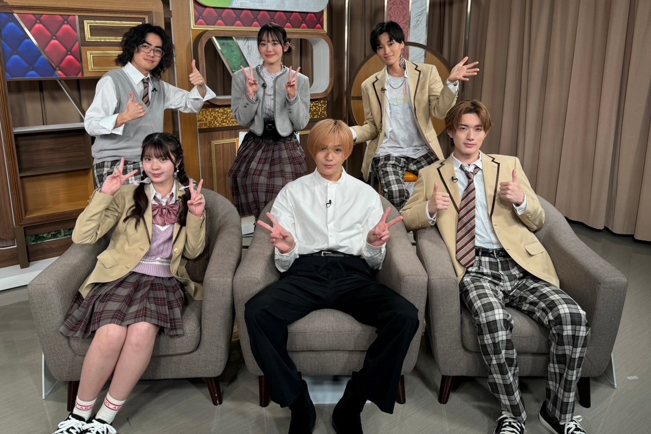 FANTASTICS・八木勇征、山中柔太朗、星乃夢奈、志田こはく、加部亜門、松本怜生の写真