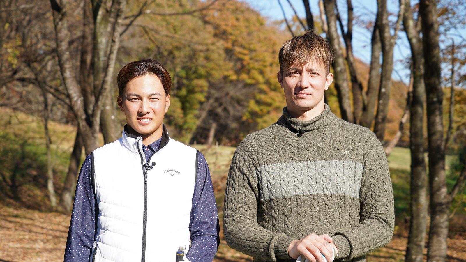 長谷川信哉選手・国吉佑樹選手の写真