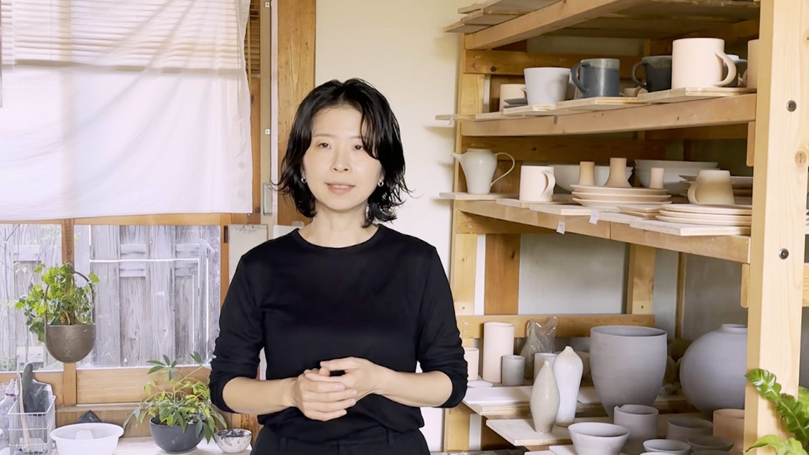 陶芸家・安藤由香さんの写真