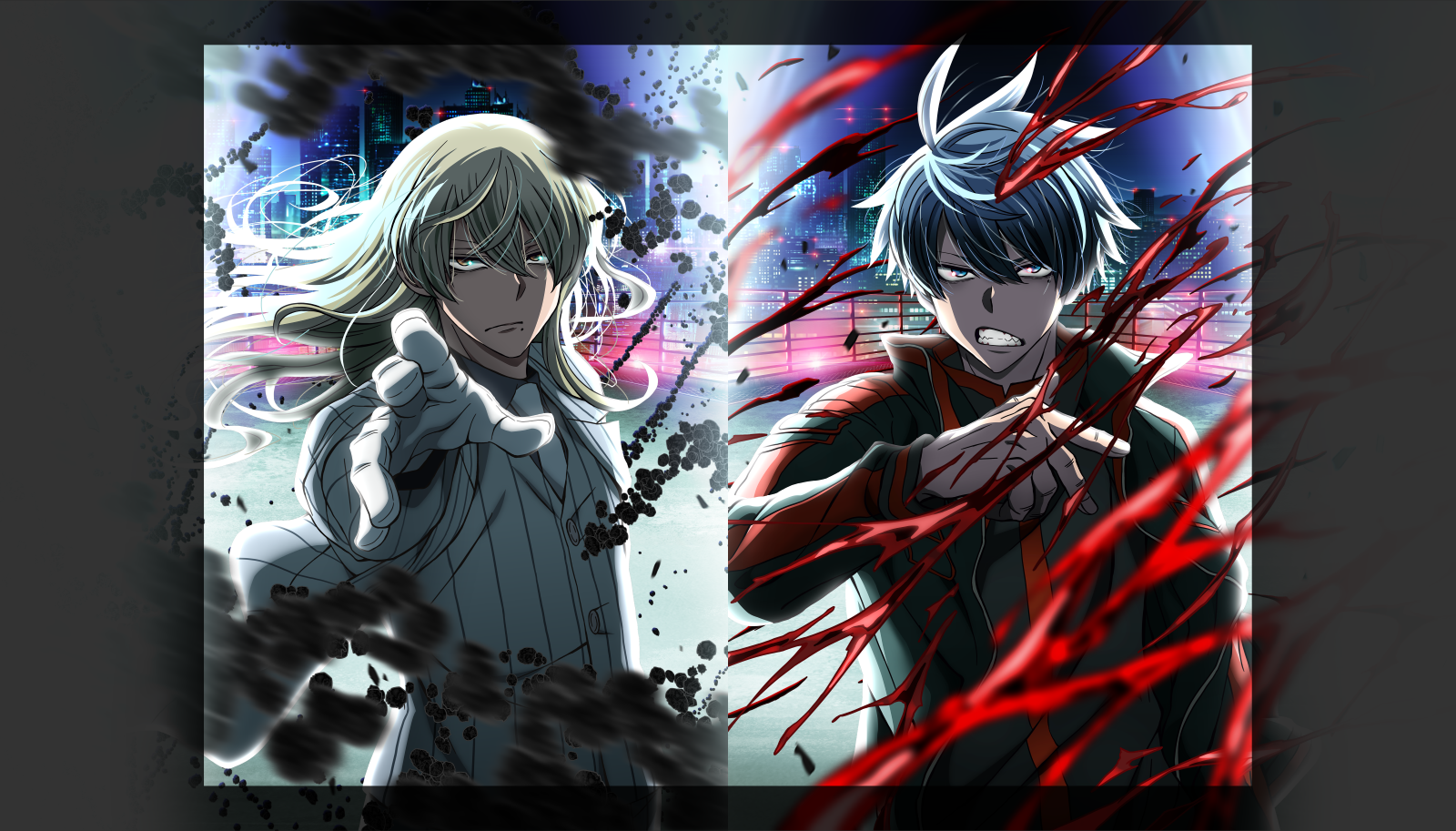 TVアニメ『桃源暗鬼』キービジュアル