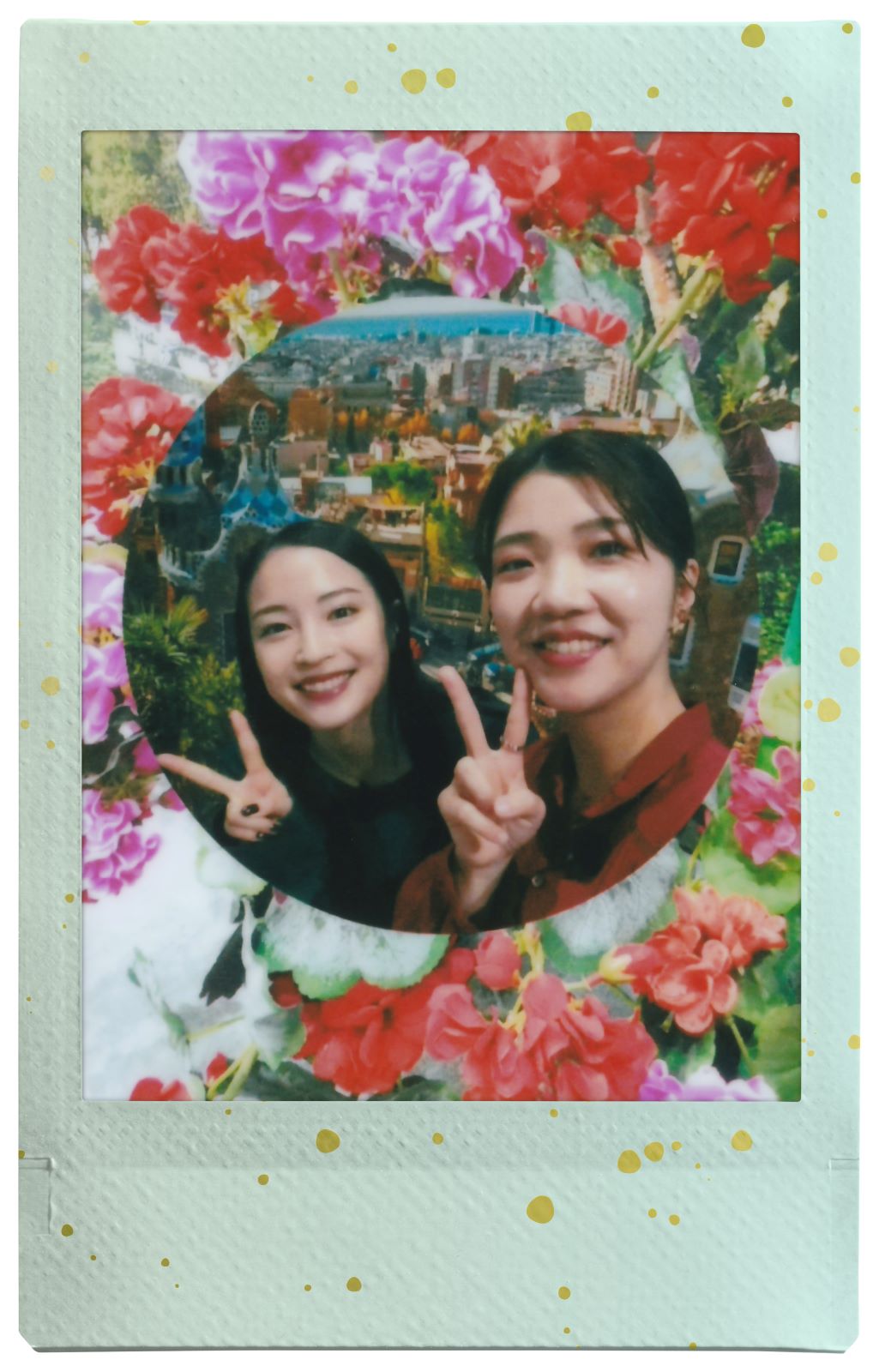 広瀬すず、福田麻貴の写真