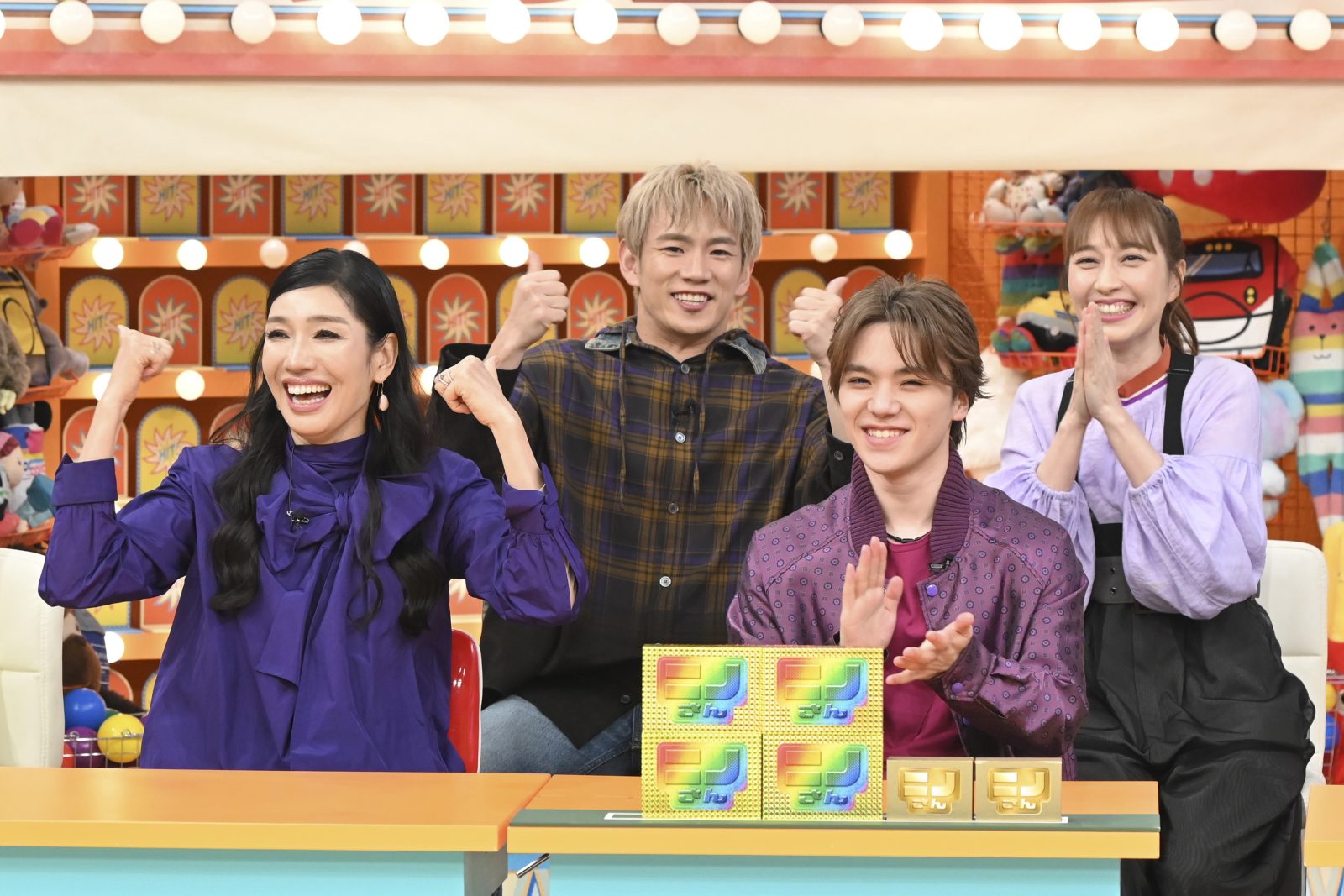 THE RAMPAGEの浦川翔平、アン ミカ、宇野昌磨、はいだしょうこの写真