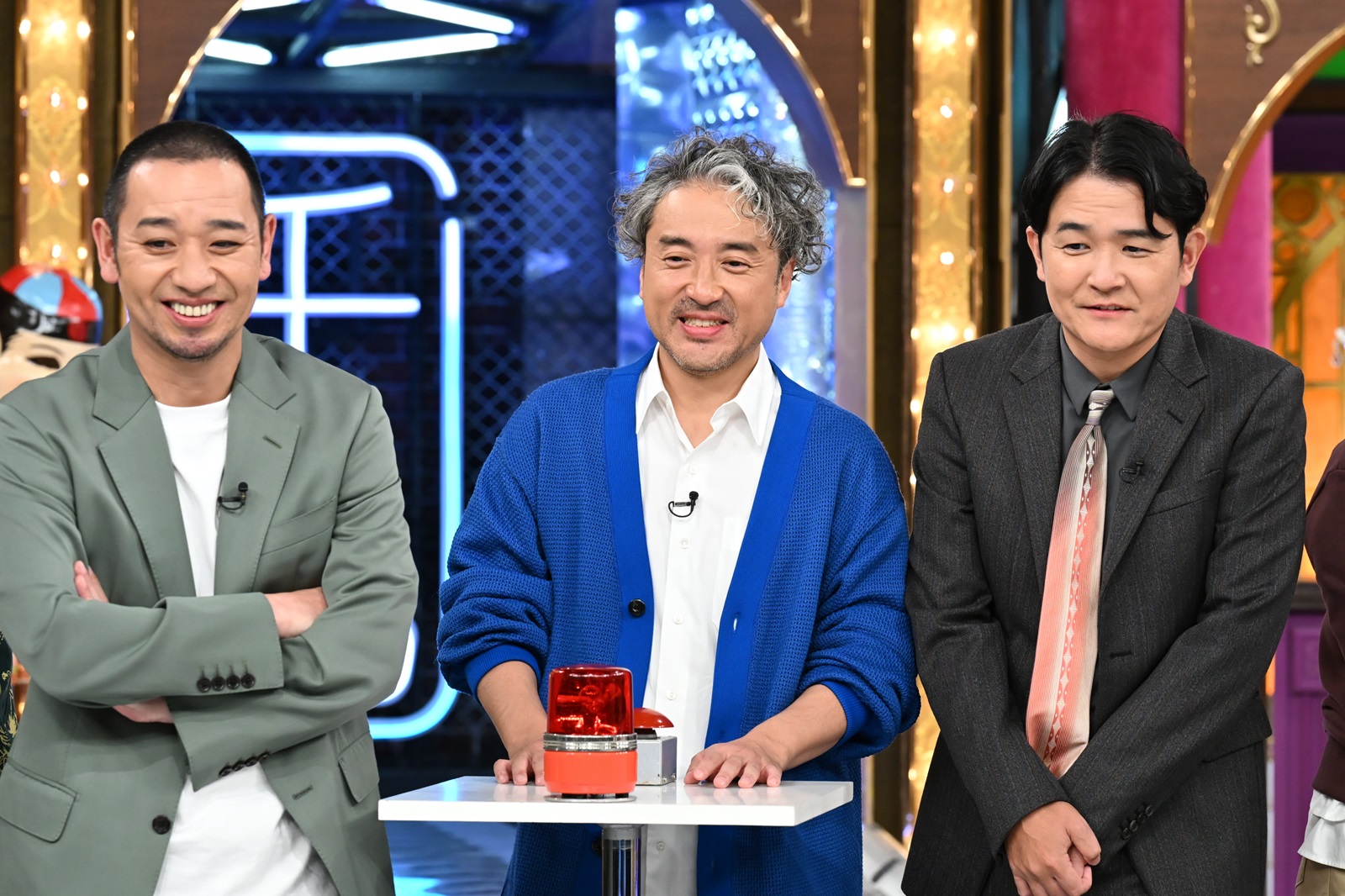 大悟、ムロツヨシ、ノブの写真