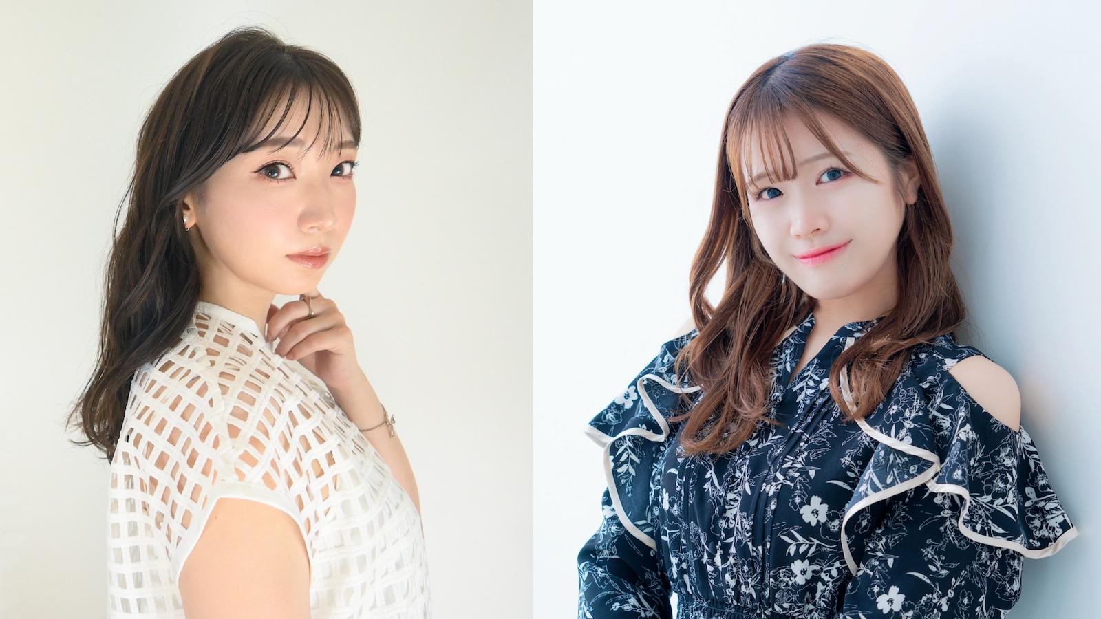 声優・井上麻里奈と櫻井海亜の写真