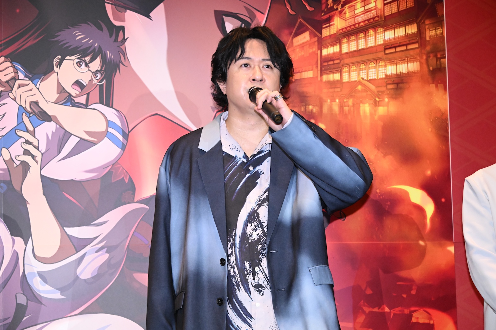 銀魂初日舞台挨拶・杉田智和の写真