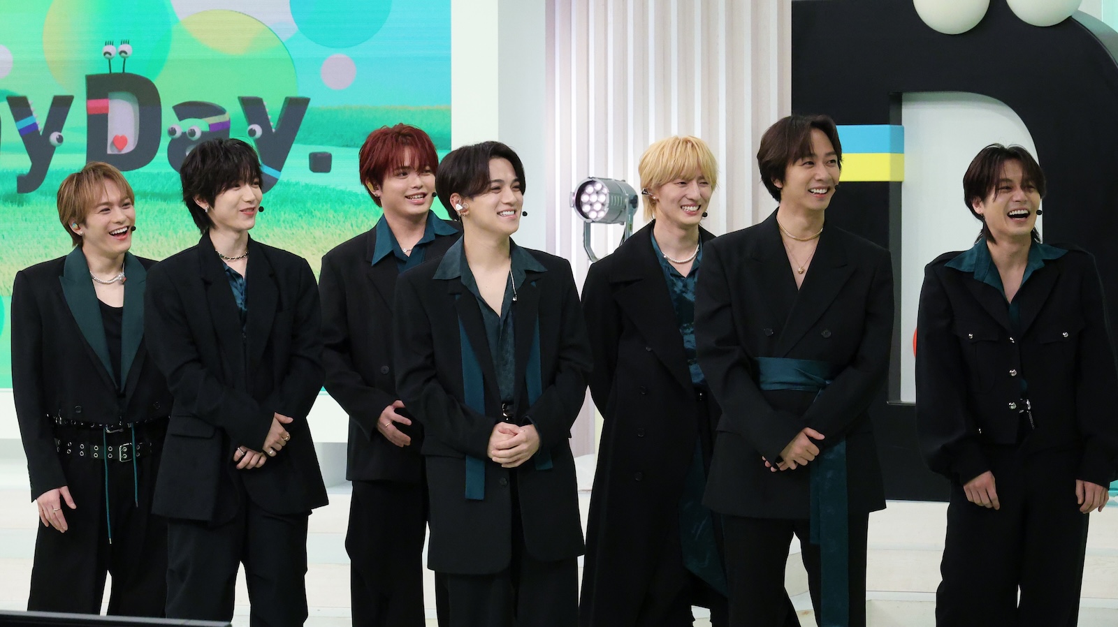 『DayDay.』に出演したTravis Japan