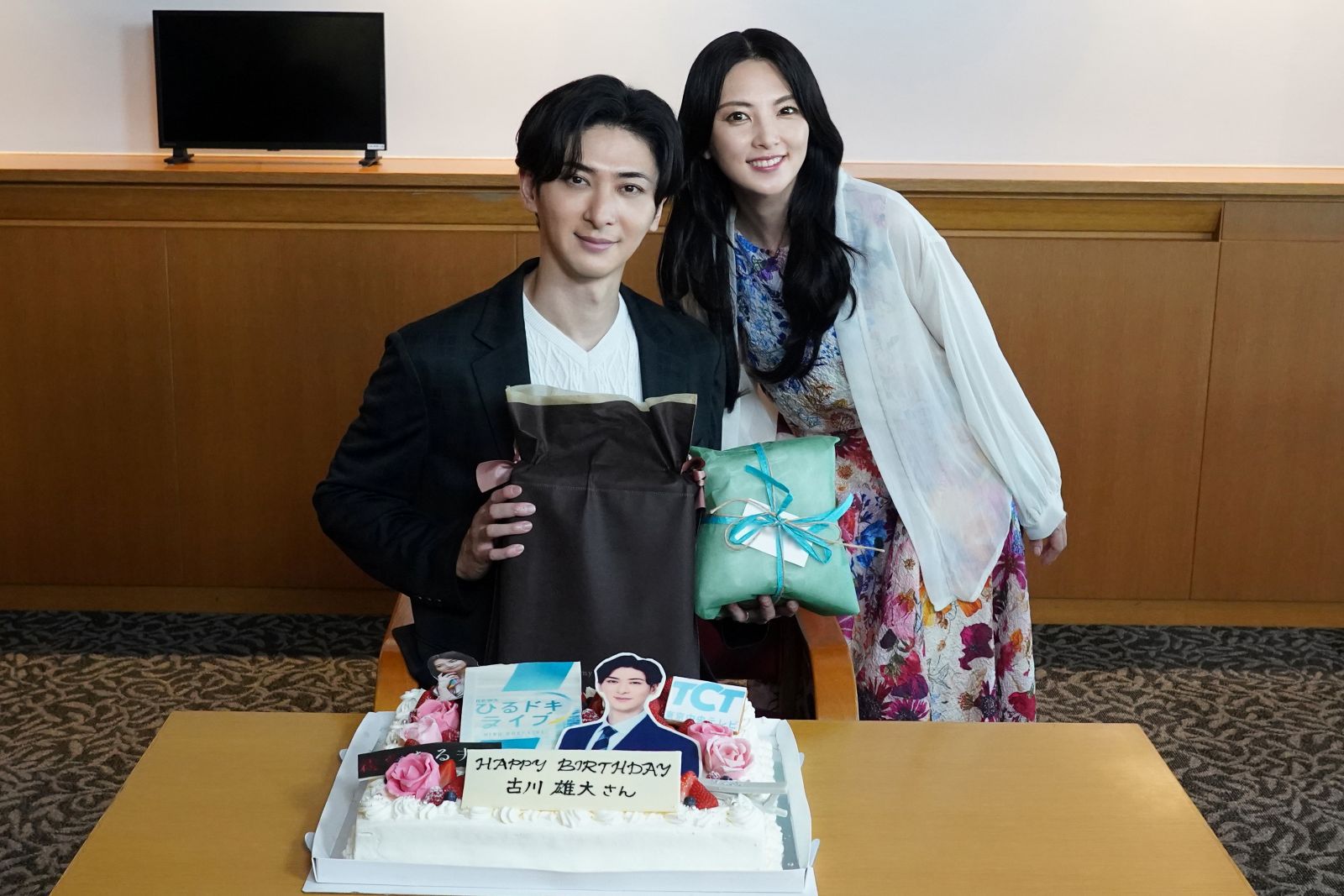 ドラマ『親愛なる夫へ~完璧な妻の噓~』古川雄大と田中麗奈の写真